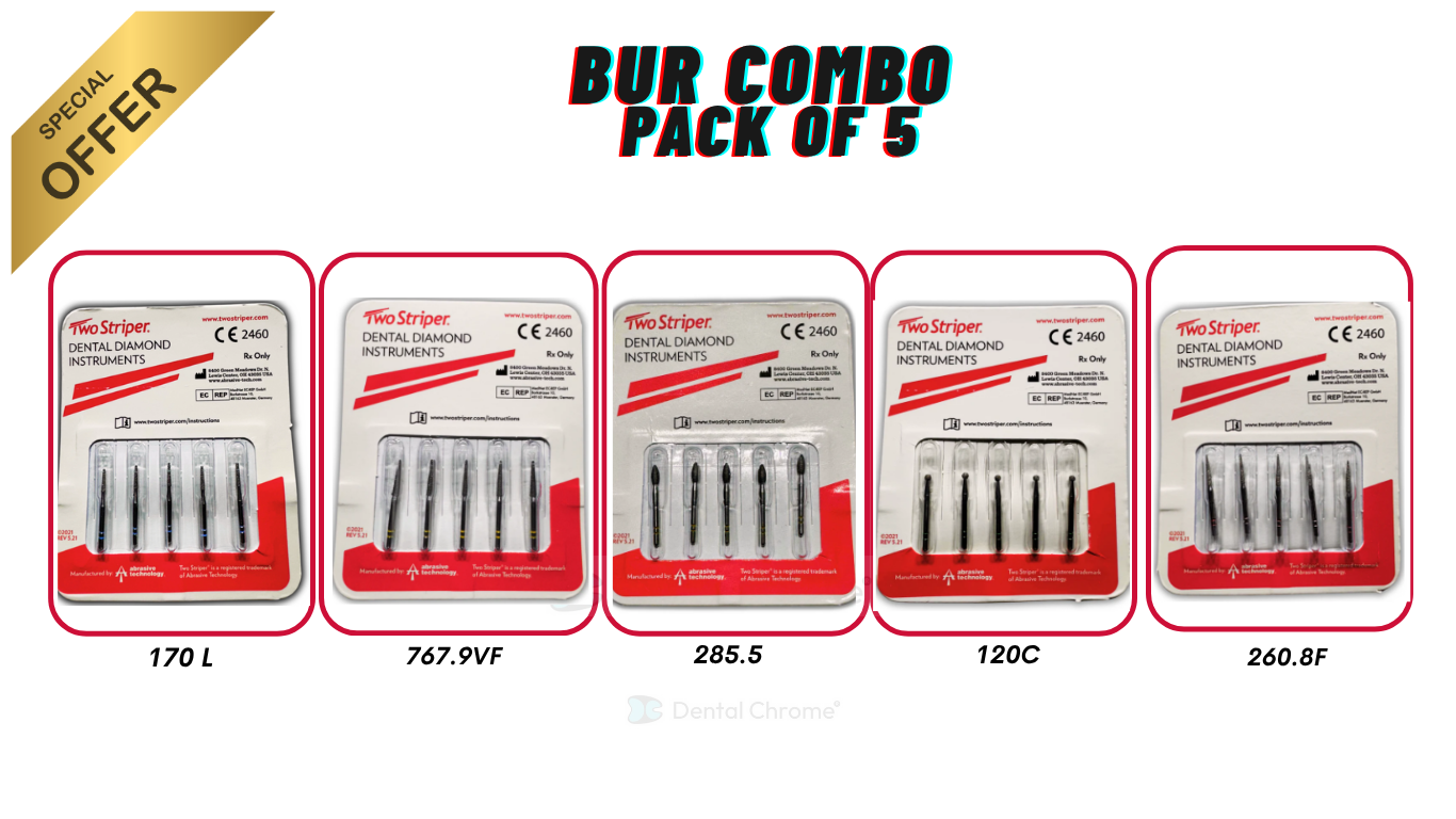 Bur Combo Pack of 5
