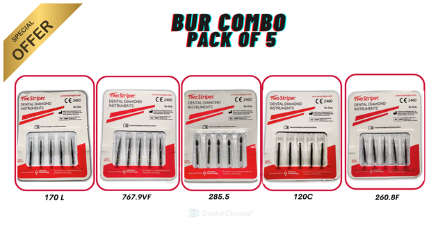 Bur Combo Pack of 5