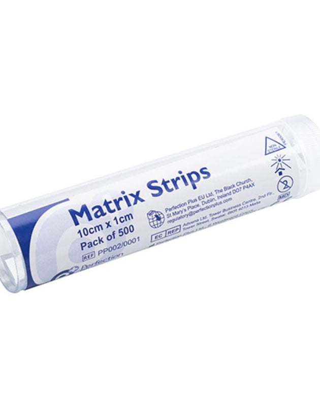 Transparent matrix Strips