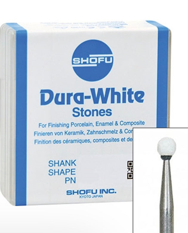 Shofu White Stone - Round (Slow speed)